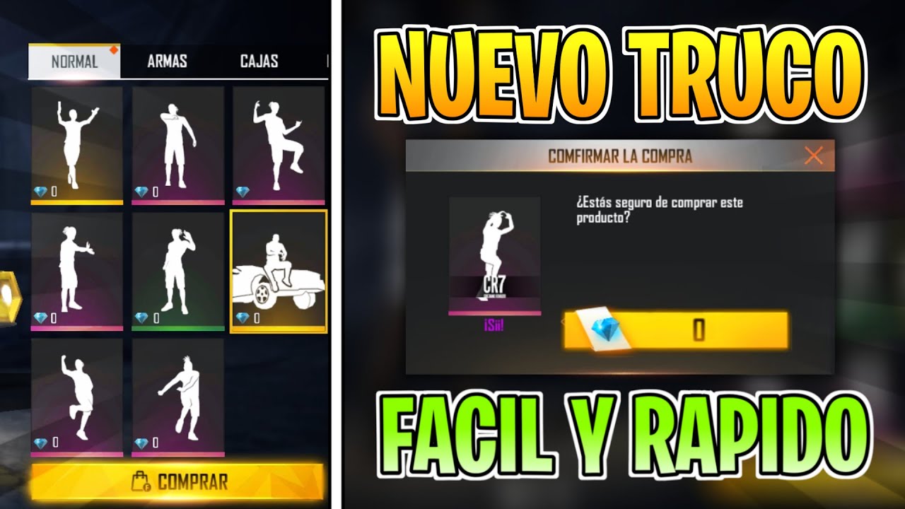 como puedo conseguir emotes en free fire