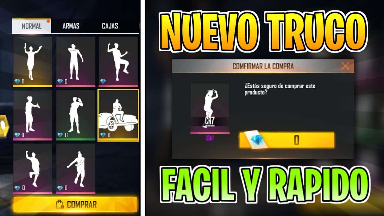 como puedo conseguir emotes para free fire