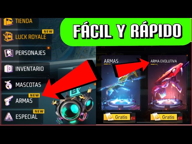 descubre las ultimas caracteristicas de las armas evolutivas en free fire