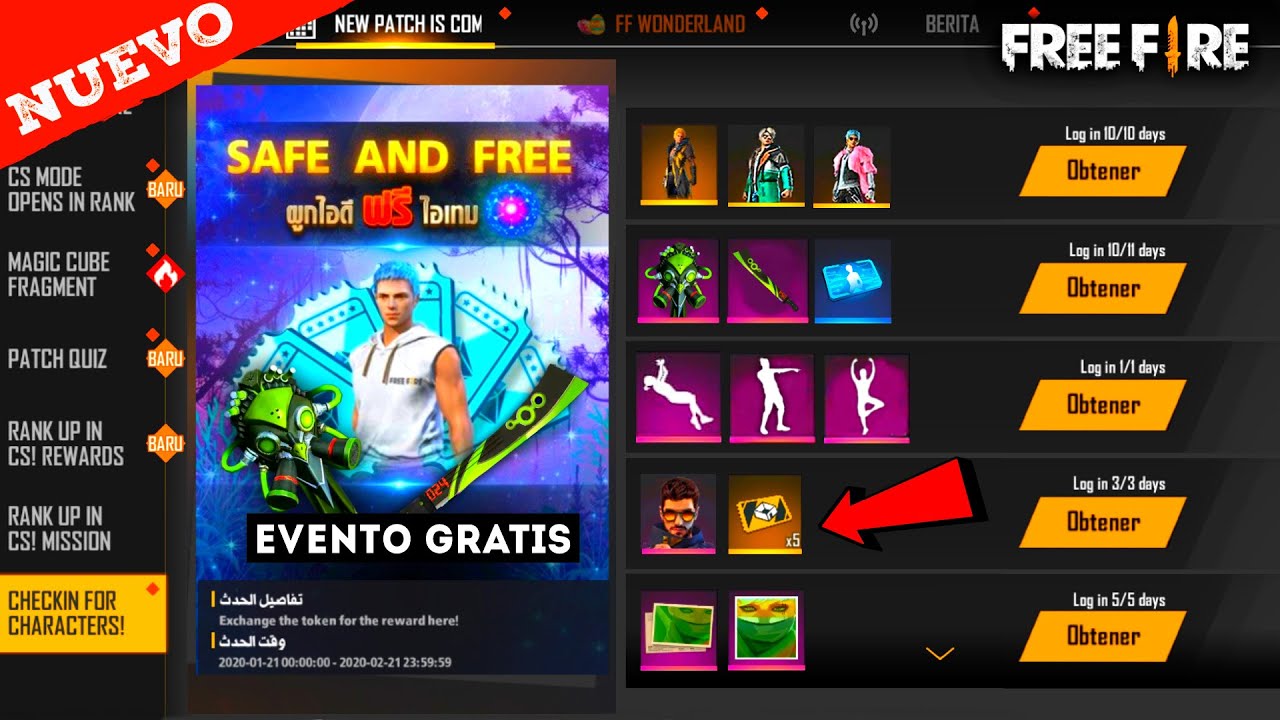 descubre los ultimos eventos en free fire enterate de las novedades